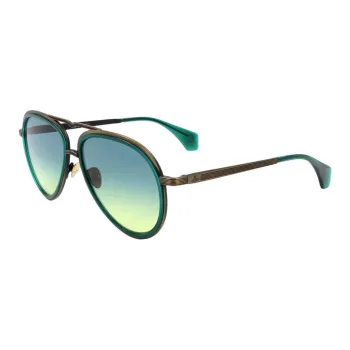 Vivienne Westwood Acetate Aviator Sunglasses Men's Green