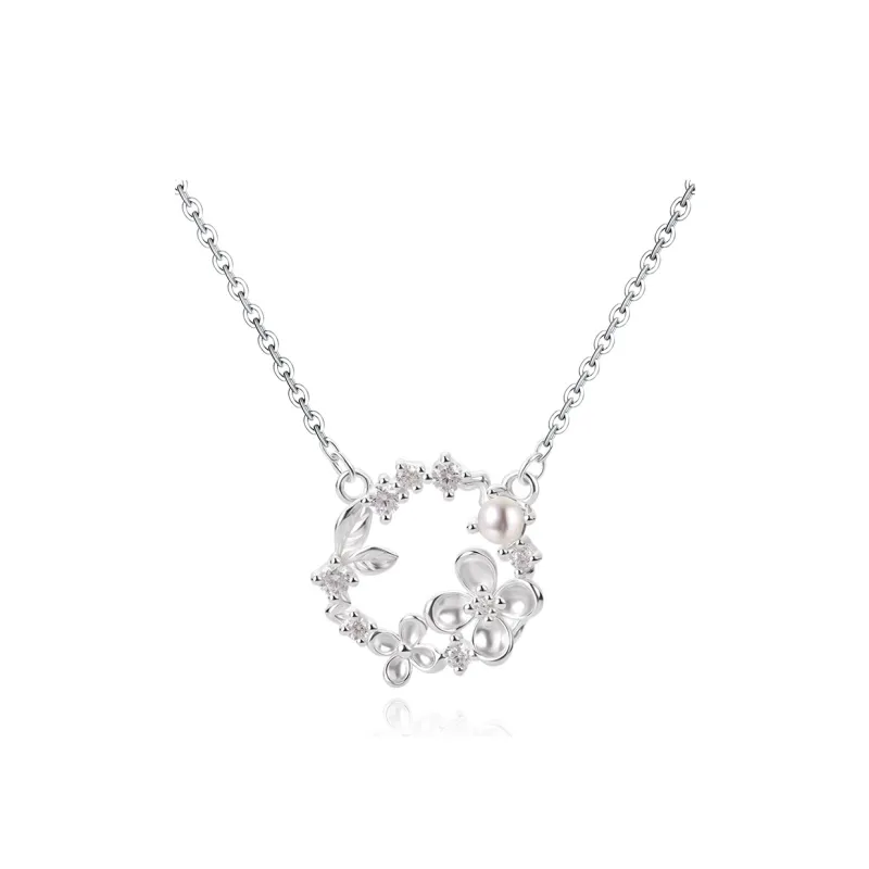 YINCHIE S999 Fine Silver Necklaces Women's-12