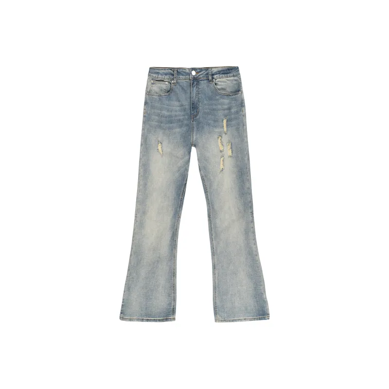 XINYINSU Jeans Unisex Blue-0