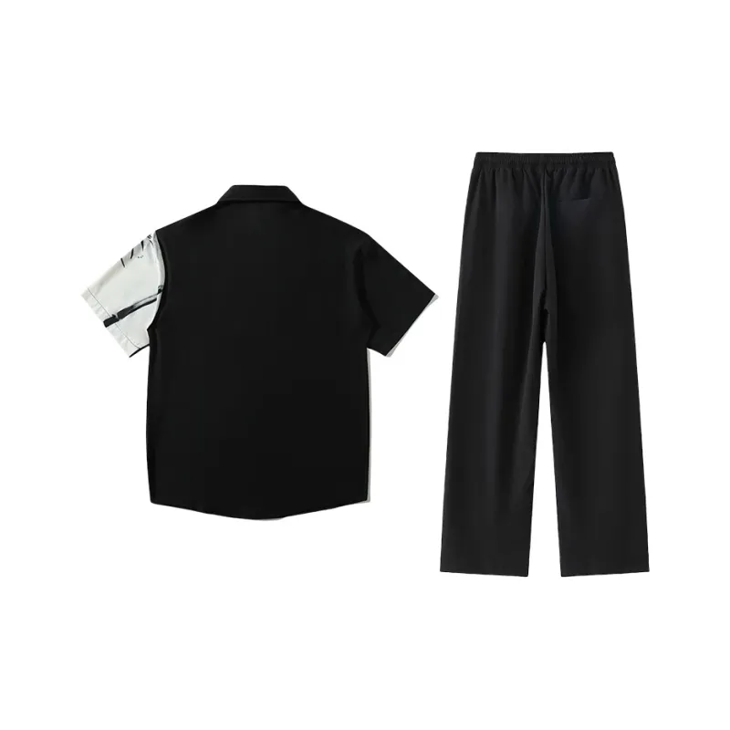 NEAR HERE Shirt Matching Set Unisex-1