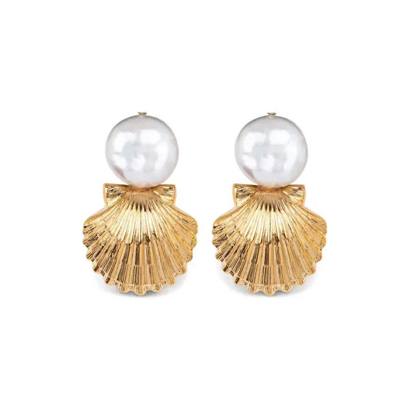 Jennifer Behr Steel Earrings Women's Gold-0