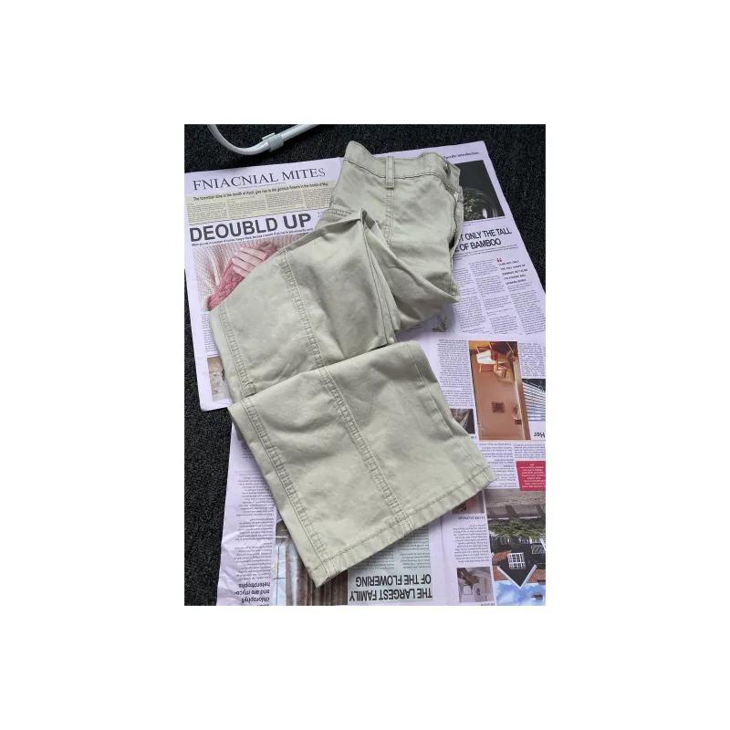 CORNILOT Cargo Pants Unisex Apricot-3
