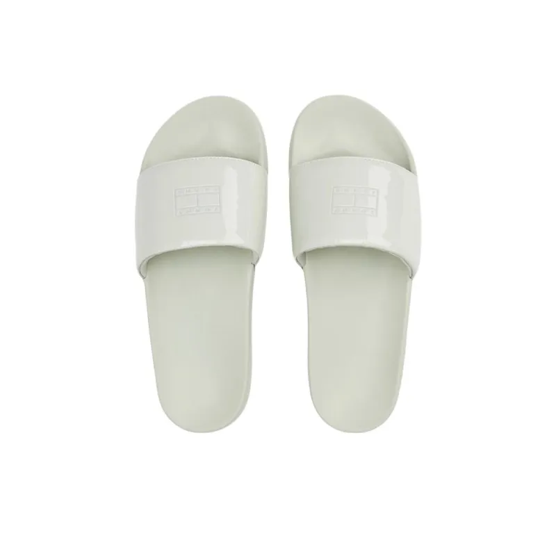 Tommy Hilfiger Slide Slippers Women's Green-1