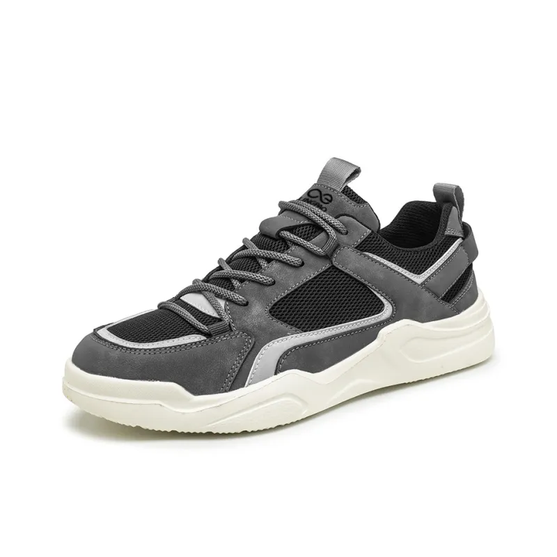 LINGPAO Shock Absorbers With Abrasion Resistant And Slip Resistant Properties Low Top Casual Shoes Men's-5