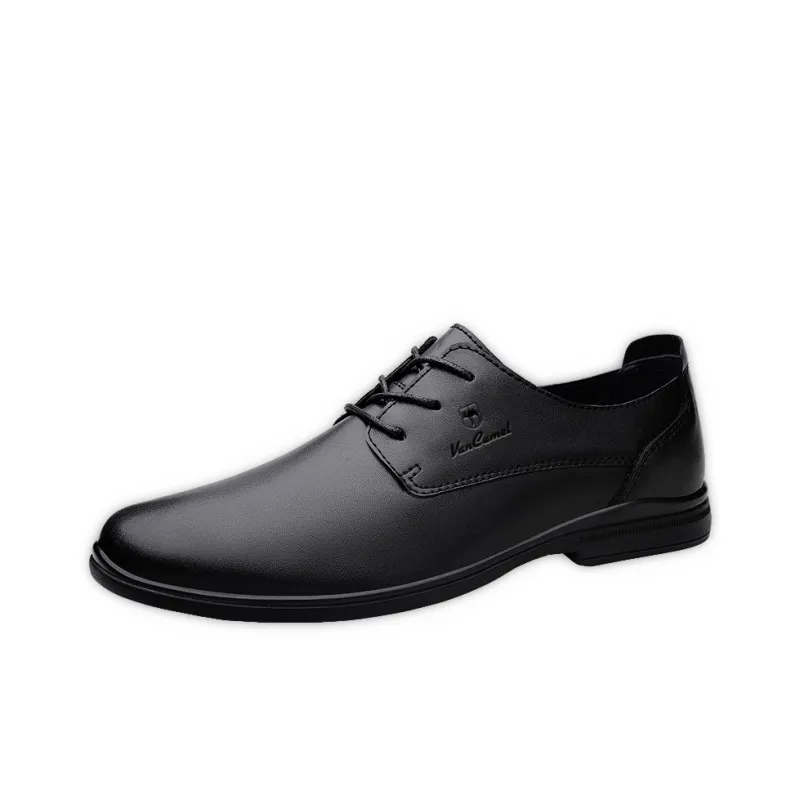 VanCamel Dress Shoes Men's Black-1