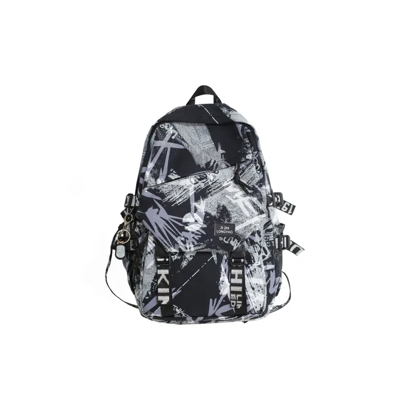 Vack Nylon Backpack Unisex Multicolor-0