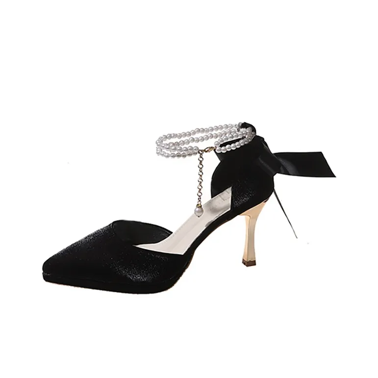 Dawei's House Slim Heel High Heels Women's-12