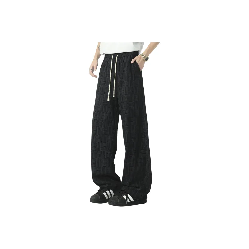 ZWWWZ Knitted Sweatpants Unisex-5