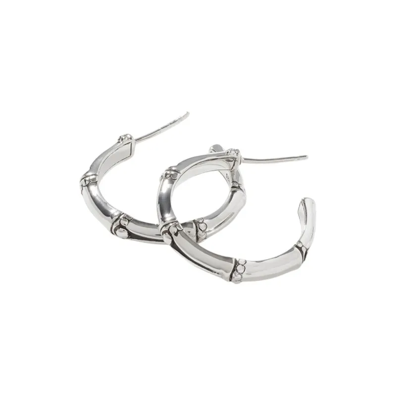 JOHN HARDY 925 Sterling Silver Earrings Women's Silver-1