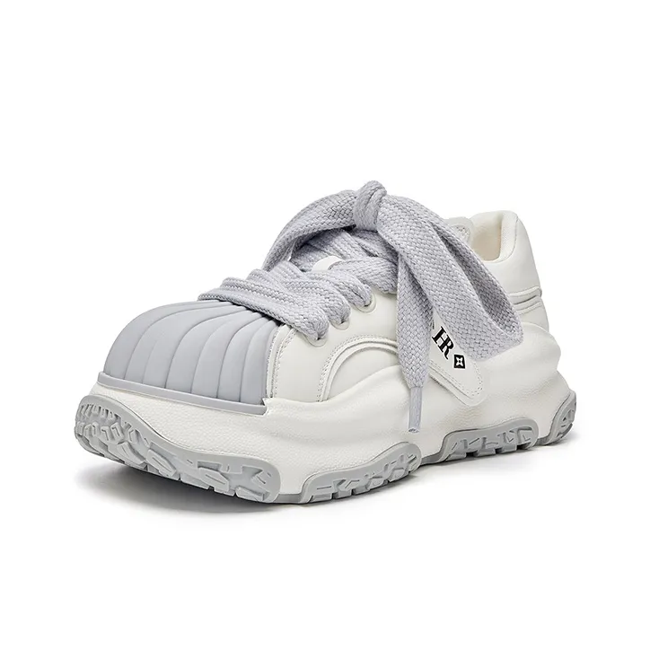 HR Low Top Casual Shoes Women's Beige Gray-0