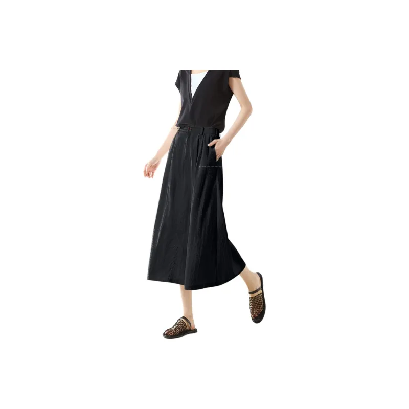 Mo Han Yi Mei Casual Long Skirt Women's-1
