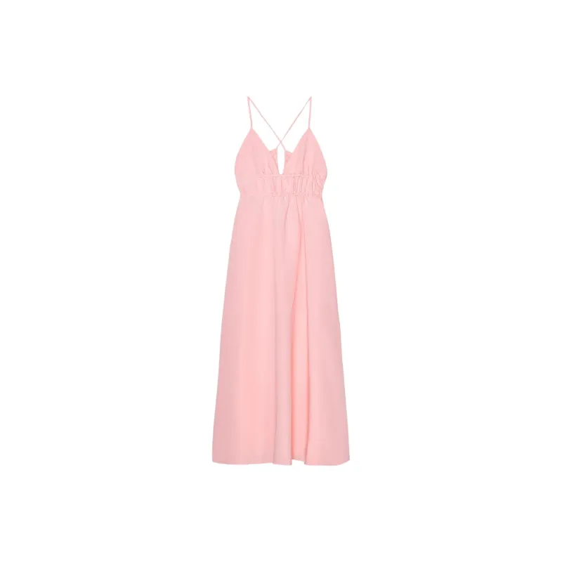 ZARA Slip Dresses Women's Light Pink-0