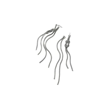 JOHN HARDY 925 Sterling Silver Earrings Women's Silver