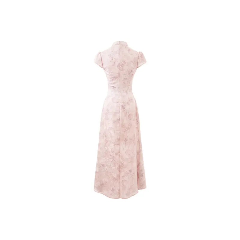 YICHEN Cheongsams Women's Dusty Pink-1