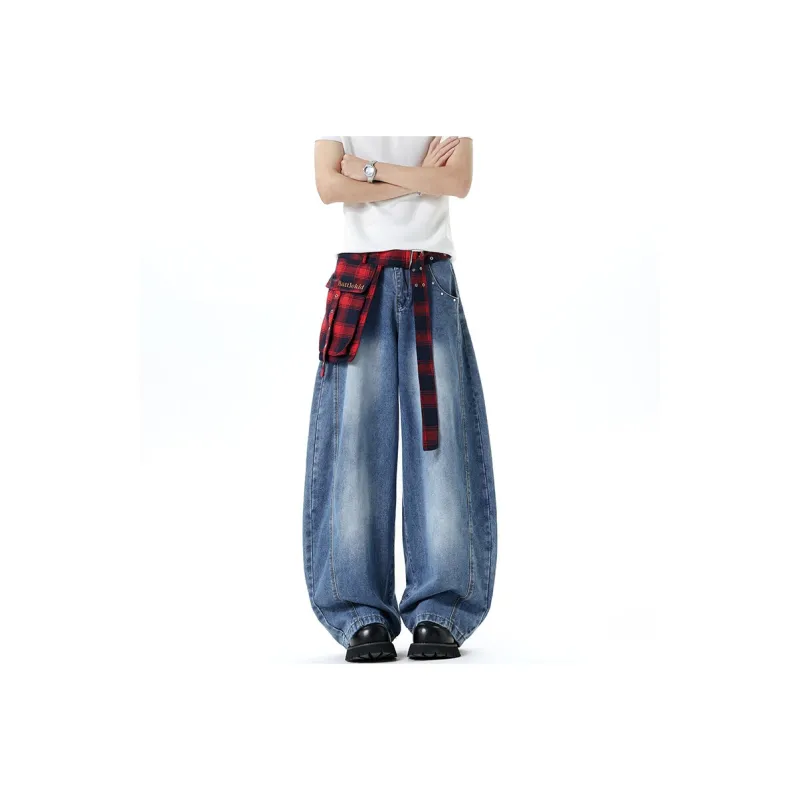 KLAMMKICKS Jeans Unisex Blue-1