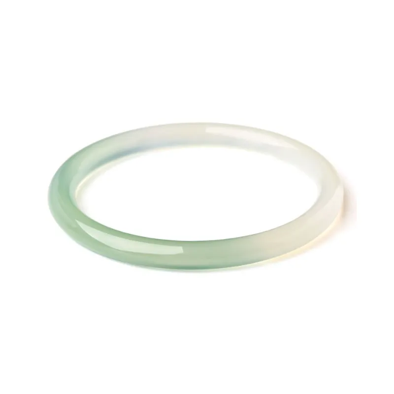 CUIYUYAWEI Chalcedony Bangles Women's-0