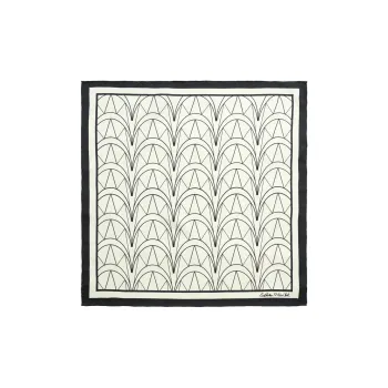 LOST PATTERN Mulberry Silk Scarves Unisex