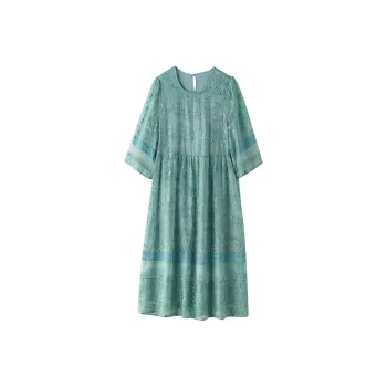 To The West Short Sleeved Dress Women's