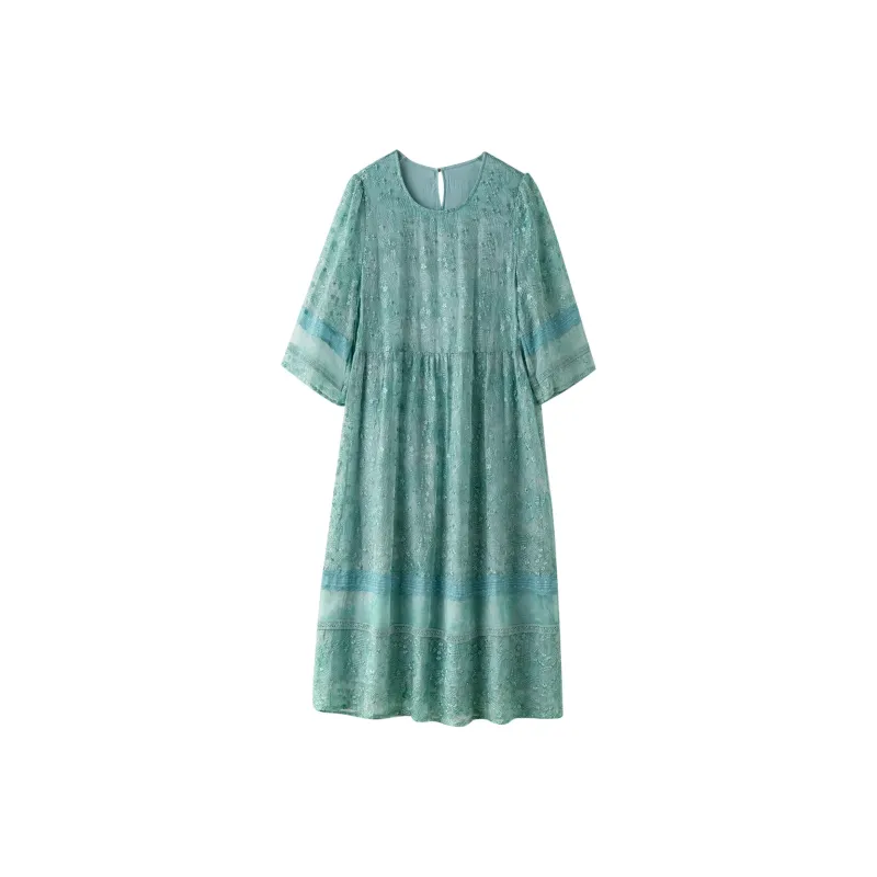 To The West Short Sleeved Dress Women's-0