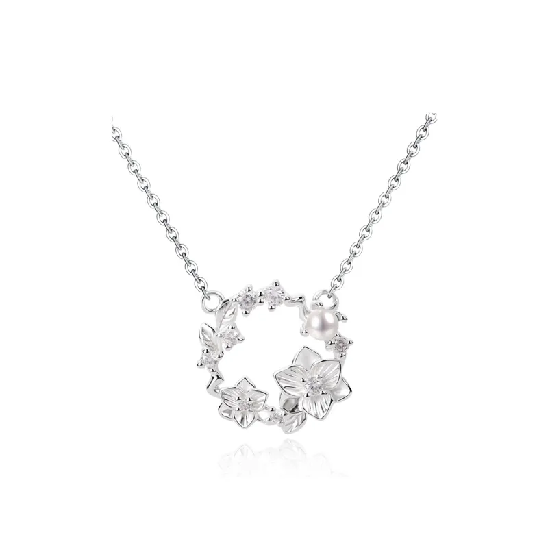 YINCHIE S999 Fine Silver Necklaces Women's-16