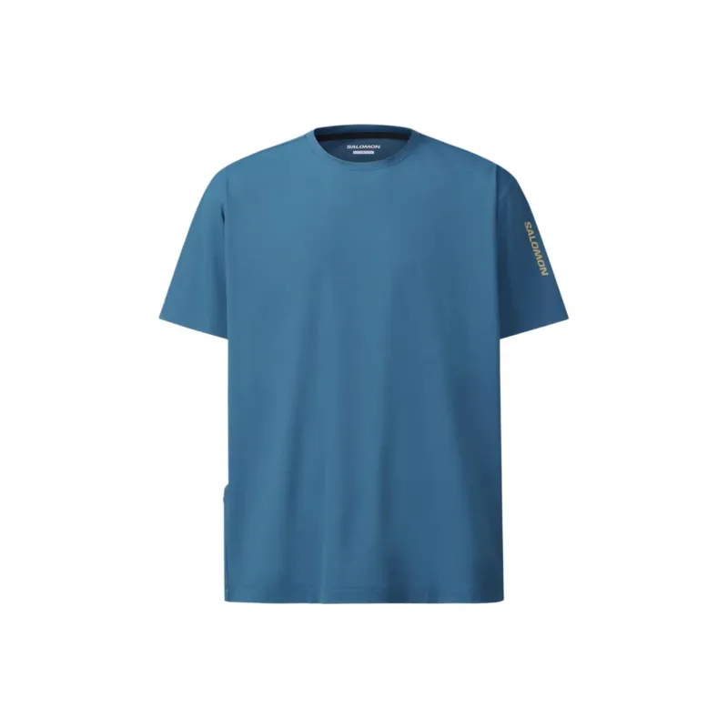 SALOMON T Shirts Men Blue-0