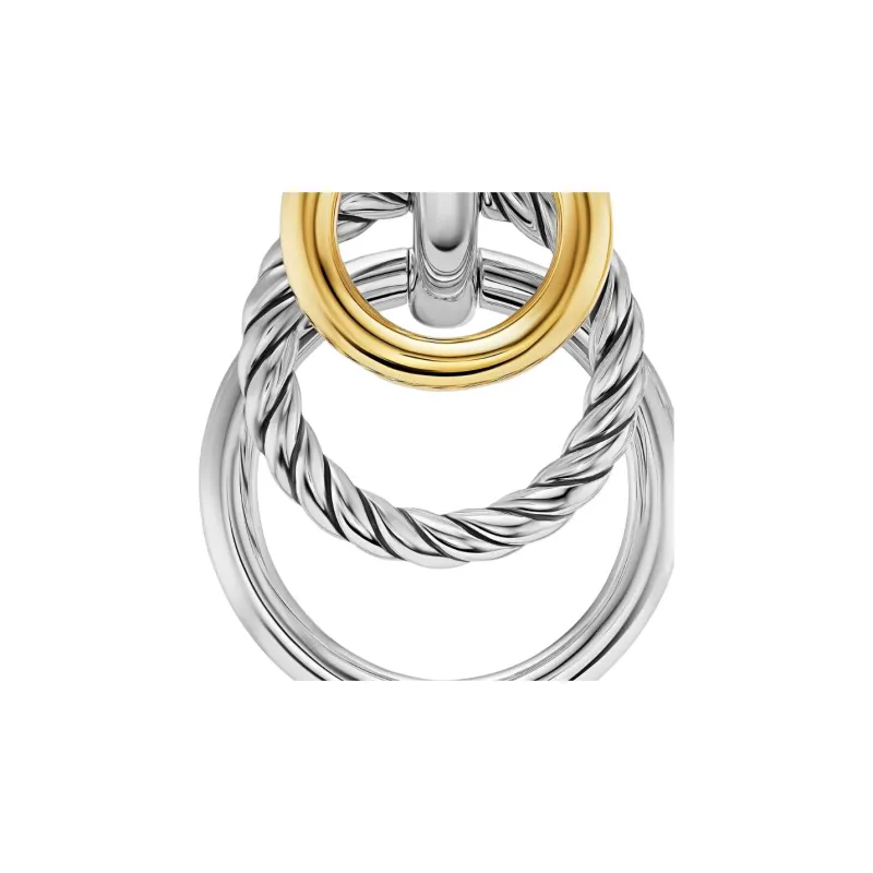 David Yurman Sterling Silver Earrings Women's Silver-2
