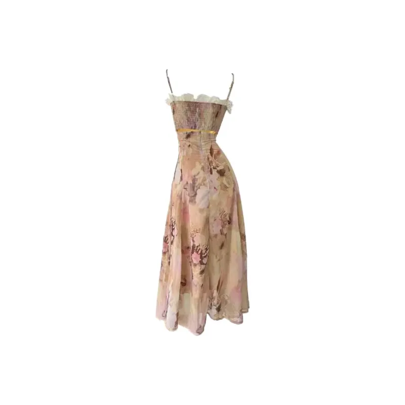 ETSE Slip Dresses Women's Yellow Dress-1
