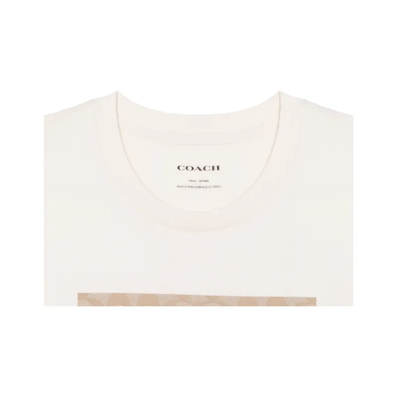 COACH SS24 T Shirt Women's Cream-7