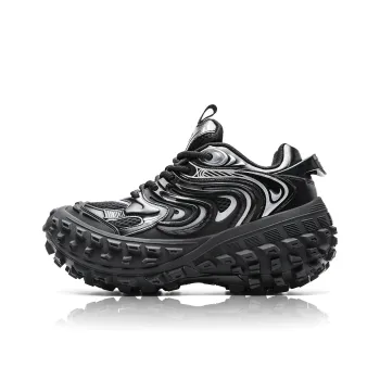 BLVCK PARIS Low Top Chunky Sneakers Unisex Black