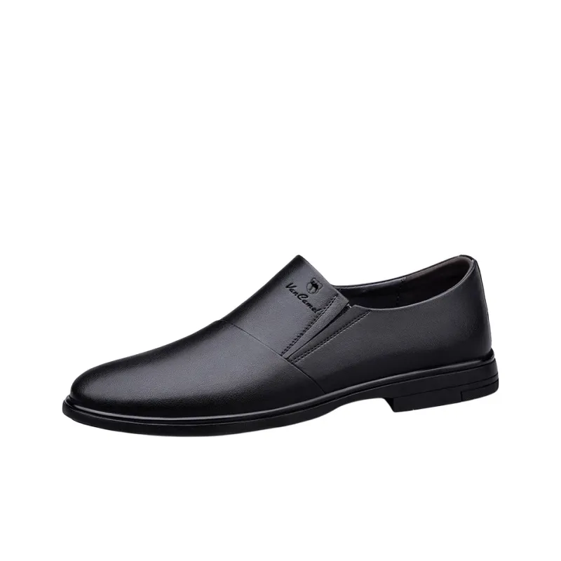 VanCamel Dress Shoes Men's Black-6