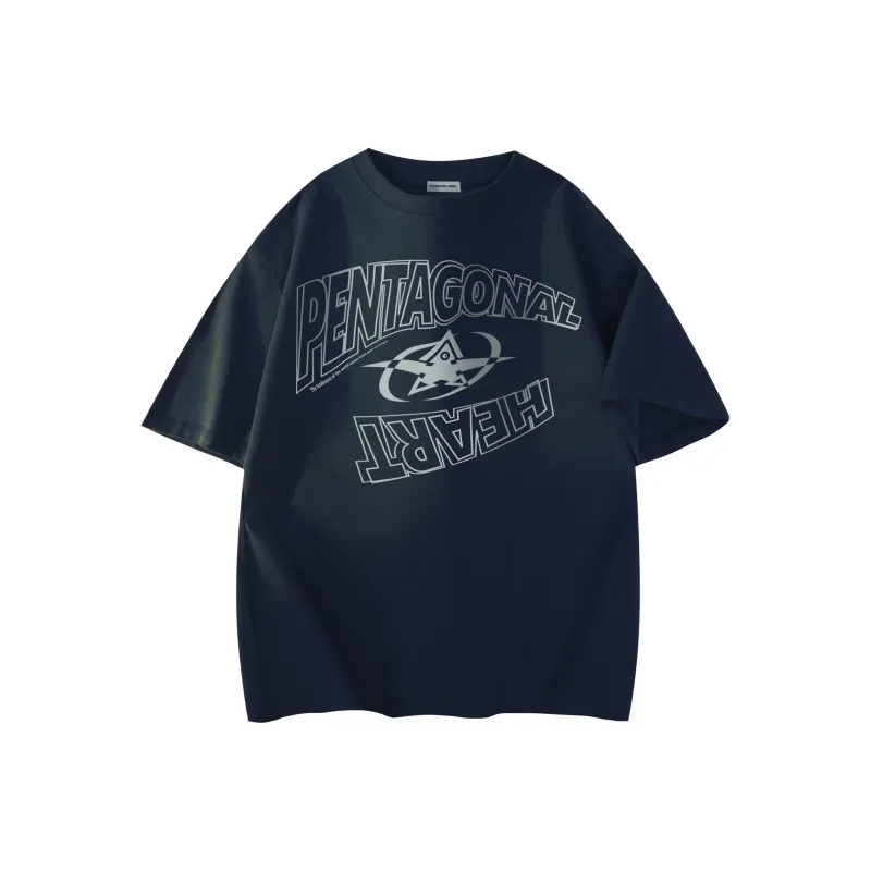 PENTAGONAL HEART T Shirt Unisex-30