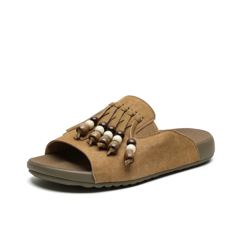 DAPHNE Rubber Sole Slip Resistant Slide Slippers Women's-6