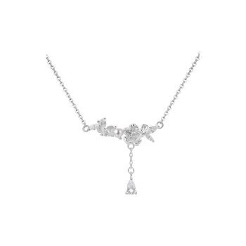 YINCHIE S999 Fine Silver Necklaces Women's
