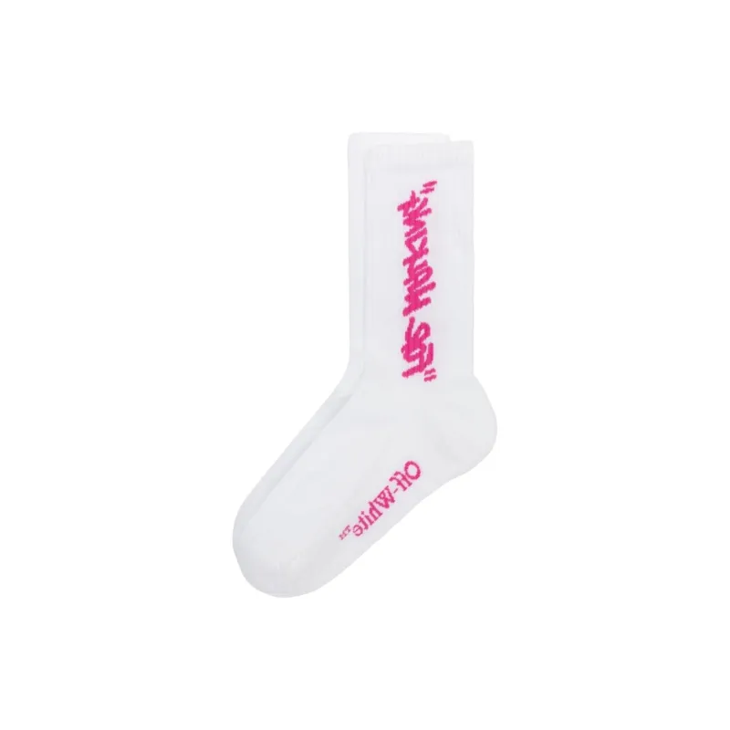 OFF WHITE 'For Walking' Socks-0