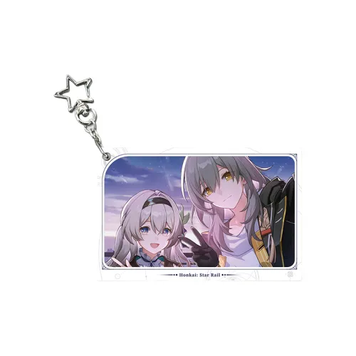 MIHOYO Honkai Star Rail Midsummer Firefly Appointment Collection Acrylic Photo Card Photo Cards