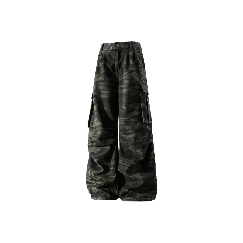 PAEFA Jeans Unisex Camouflage-0
