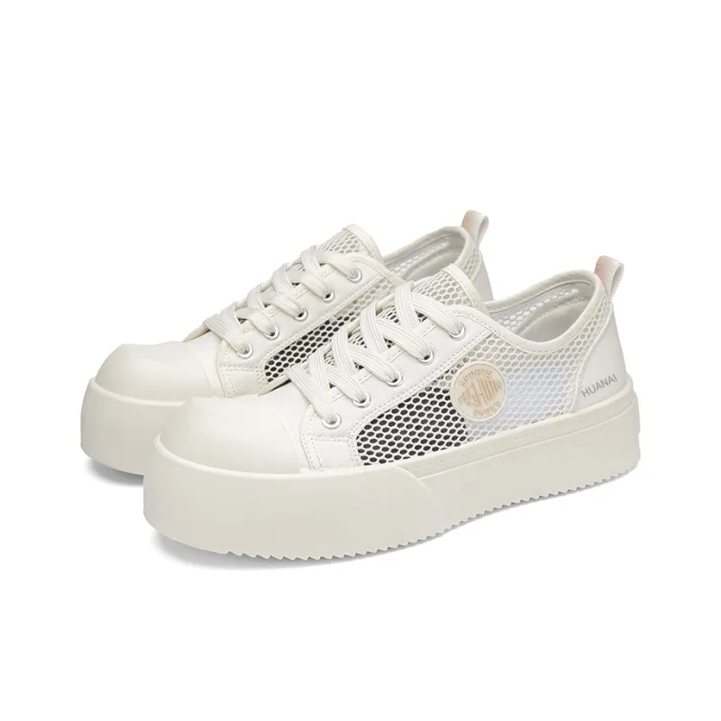 HUANAI Anti Slip Wear Resistant Low Top Skateboard Shoes Men's-2