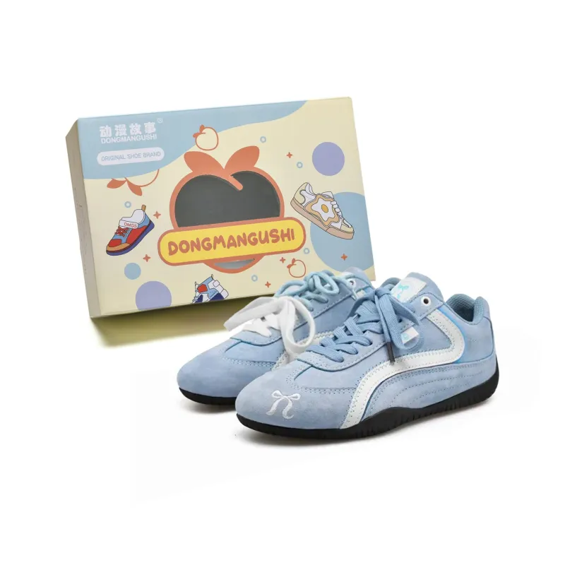 Anime Story Slip Resistant, Abrasion Resistant, Lightweight, Breathable Low Top Skateboard Shoes Women's-34