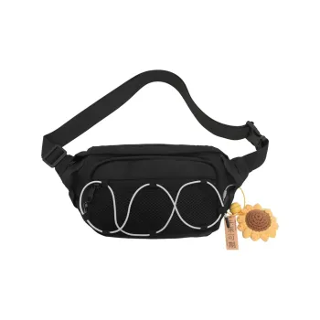 Paulinka Nylon Fanny Pack Unisex Multicolor
