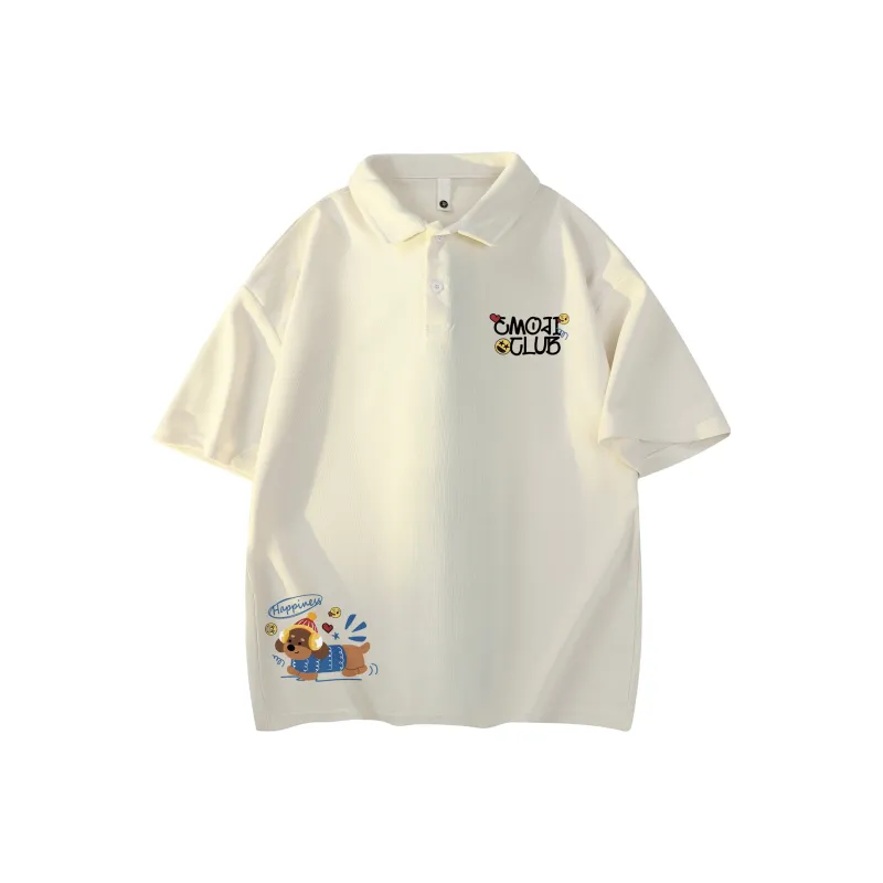 Emoji Polo Shirts Unisex-15