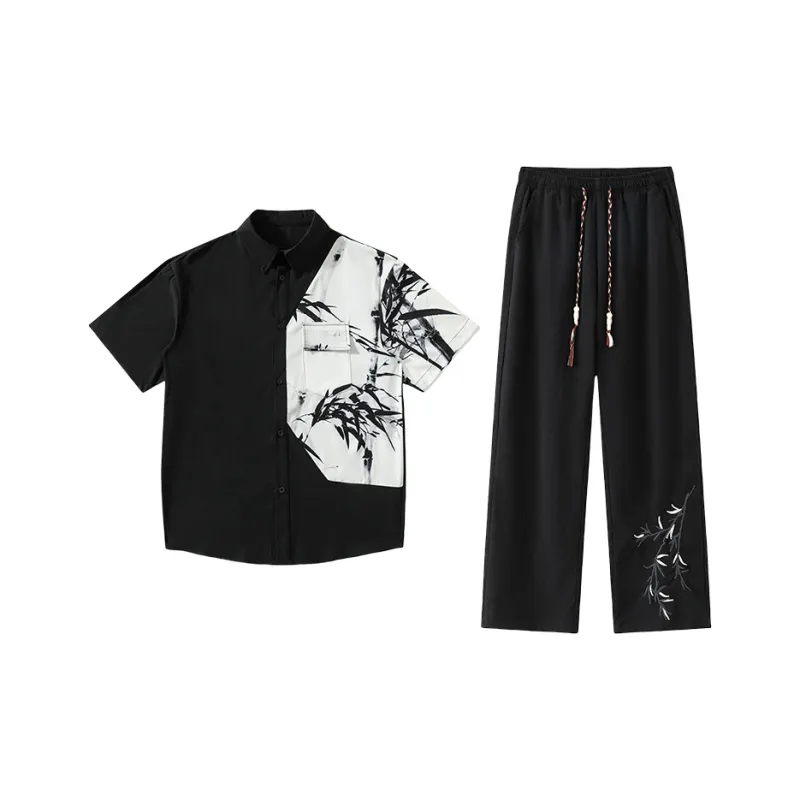 NEAR HERE Shirt Matching Set Unisex-0