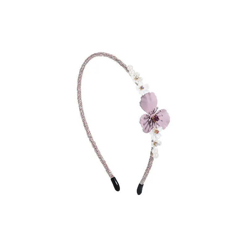 ROYALSASA Alloy Imitation Crystal Headbands Women's-0