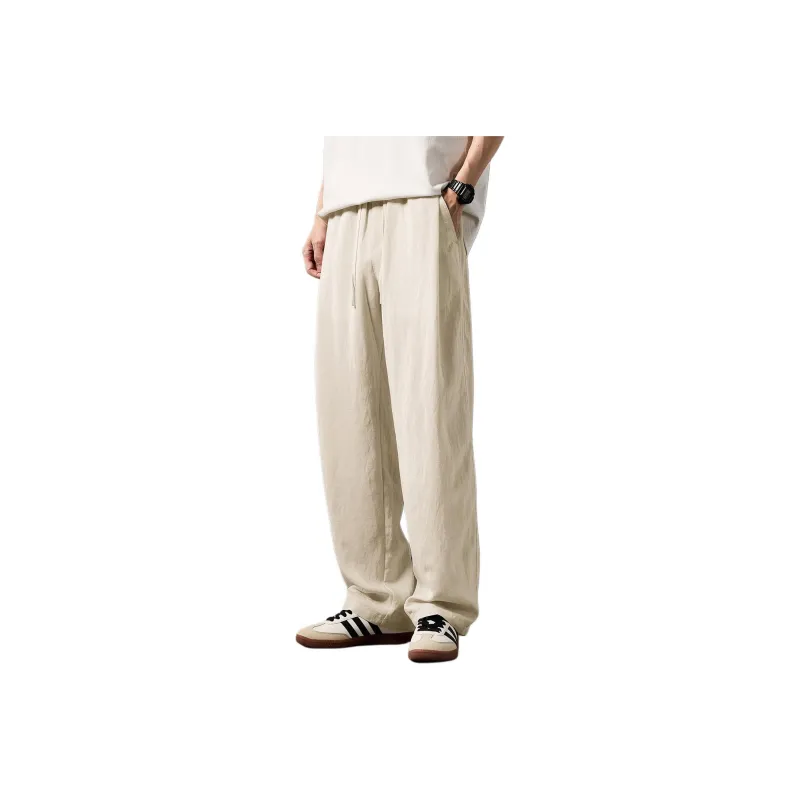 WOOD SOON Casual Pants Unisex-7