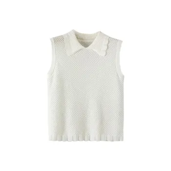 Late White Knitwear Women's Ecru