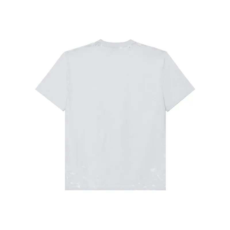 Balenciaga Women's 90/10 Large Fit Vintage T Shirt White-1
