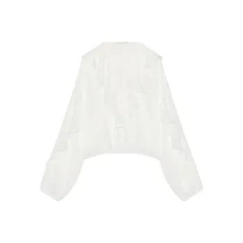 ZARA Shirts Women's Frosted White