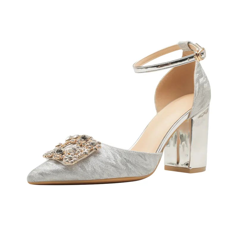 GOSO Chunky Heel High Heels Women's-7