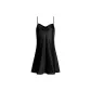 Black[Non-Split Nightgown]Fitted Style