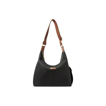 Teenmix Oxford Tote Shoulder Bag Tubas Women's Black/Milk Tea