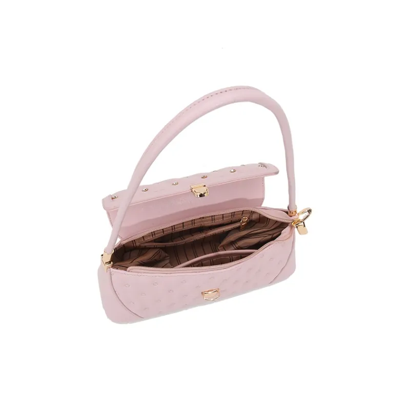 Carit&Koty PU Baguette Bag Shoulder Bag Regular Women's Pink-3